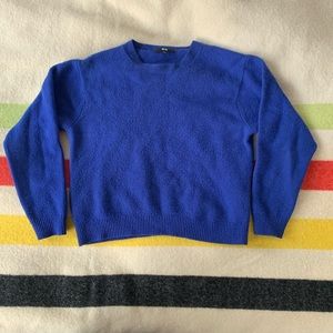 Blue Uniqlo Sweater